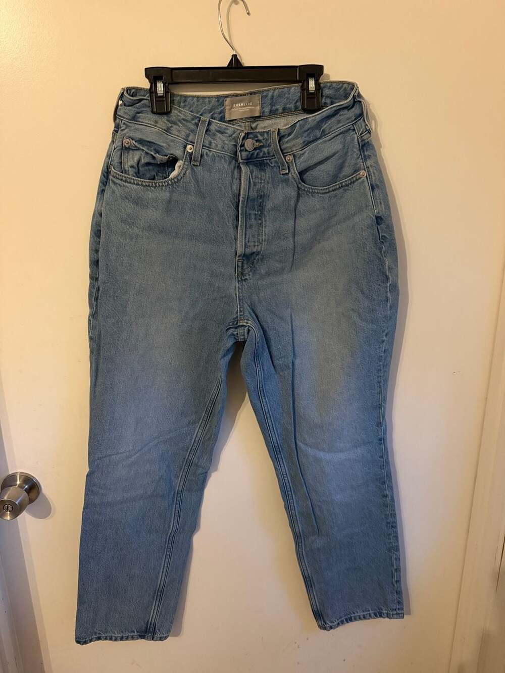Everlane The Curvy '90s Cheeky Straight Jean Organic Cotton Size 29 Regular